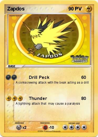 Pokemon Zapdos