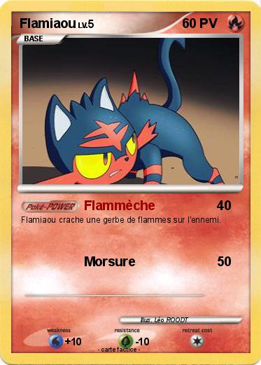 Pokemon Flamiaou