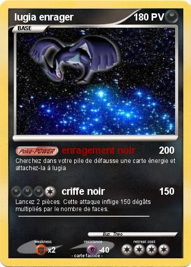 Pokemon lugia enrager