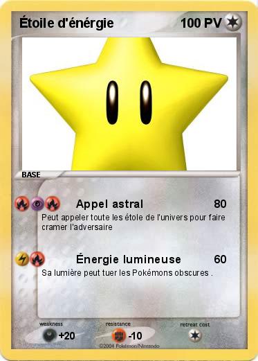 Pokemon Étoile d'énérgie