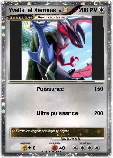 Pokemon Yveltal et Xerneas