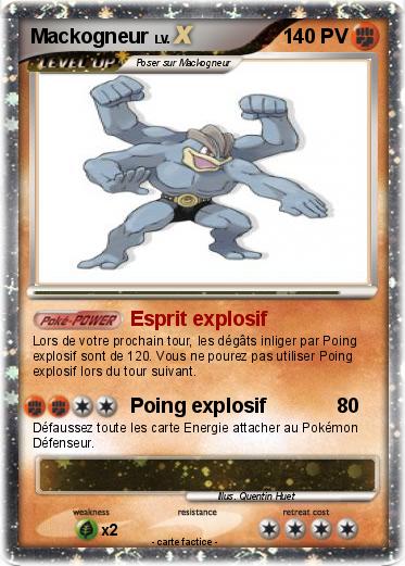 Pokemon Mackogneur