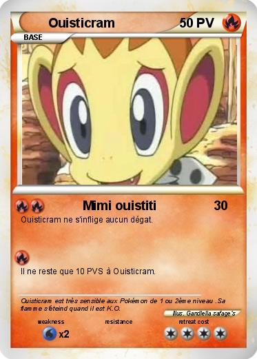 Pokemon Ouisticram