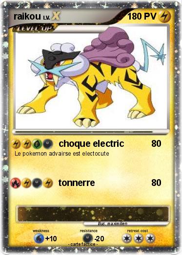 Pokemon raikou