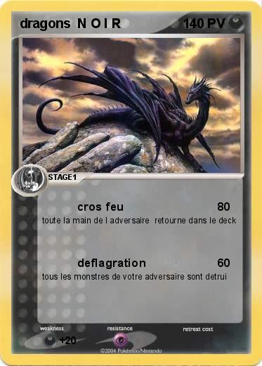 Pokemon dragons  N O I R