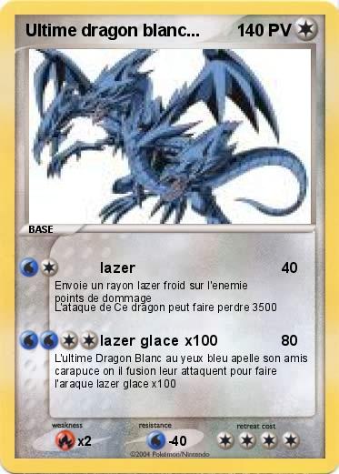 Pokemon Ultime dragon blanc...