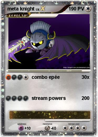 Pokemon meta knight