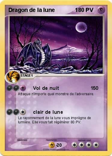 Pokemon Dragon de la lune             1