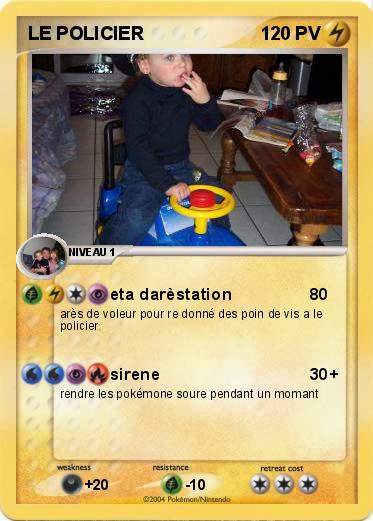 Pokemon LE POLICIER