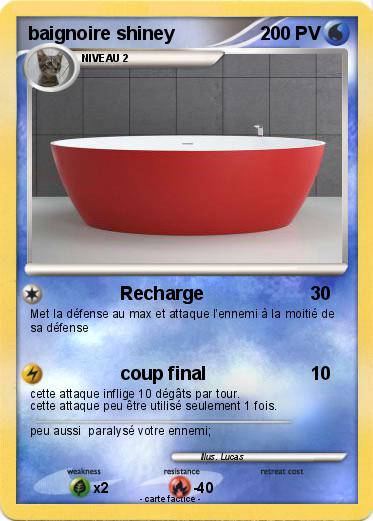 Pokemon baignoire shiney