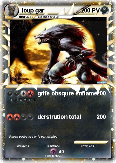 Pokemon loup gar