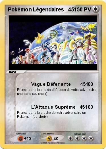 Pokemon Pokémon Légendaires   45