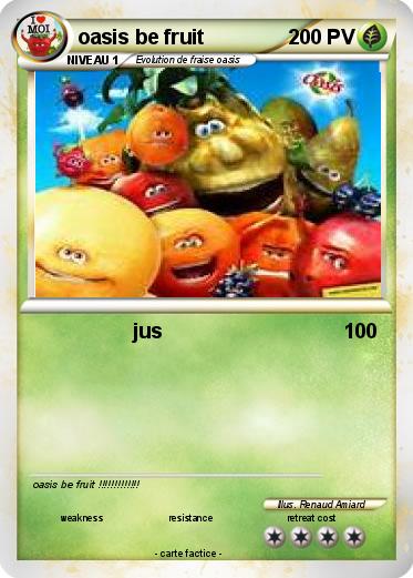 Pokemon oasis be fruit