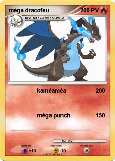 Pokemon méga dracofeu