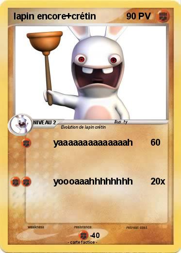 Pokemon lapin encore+crétin