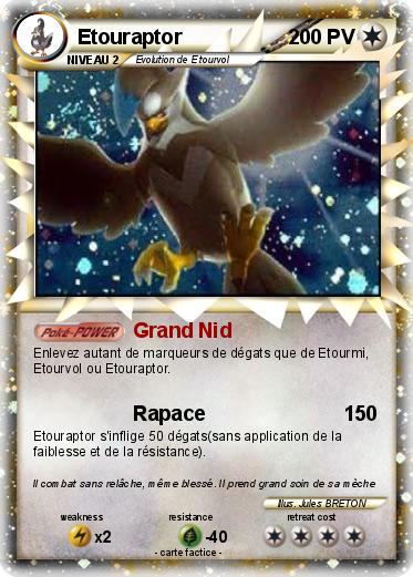 Pokemon Etouraptor
