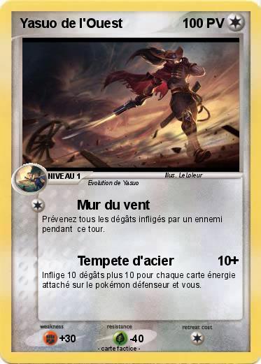 Pokemon Yasuo de l'Ouest