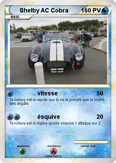 Pokemon Shelby AC Cobra