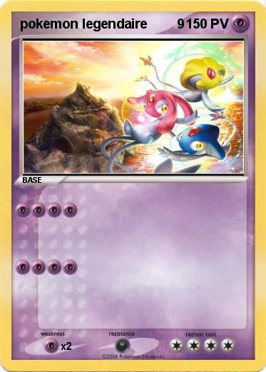 Pokemon pokemon legendaire        9