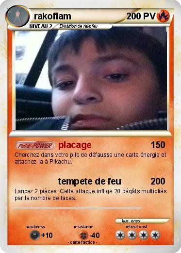 Pokemon rakoflam