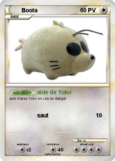 Pokemon Boota