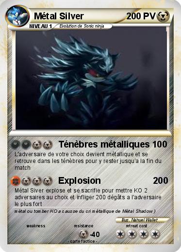 Pokemon Métal Silver