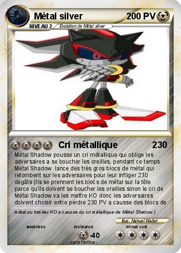 Pokemon Métal silver