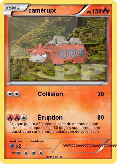 Pokemon camérupt
