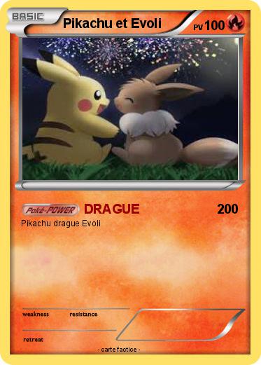 Pokemon Pikachu et Evoli