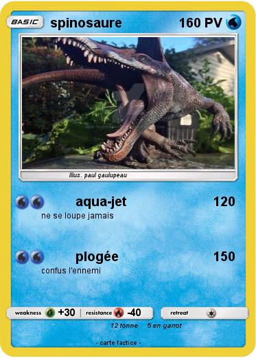 Pokemon spinosaure