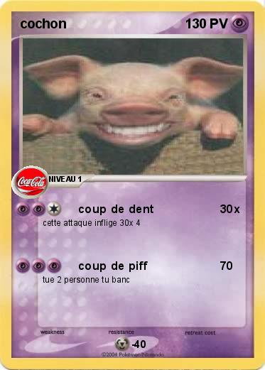 Pokemon cochon