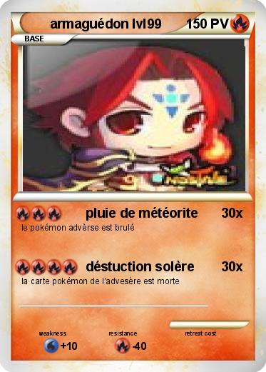 Pokemon armaguédon lvl99