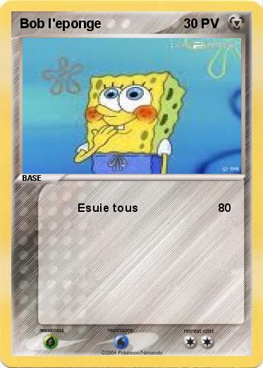 Pokemon Bob l'eponge