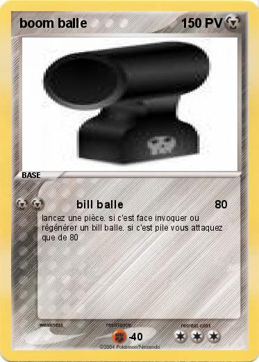 Pokemon boom balle