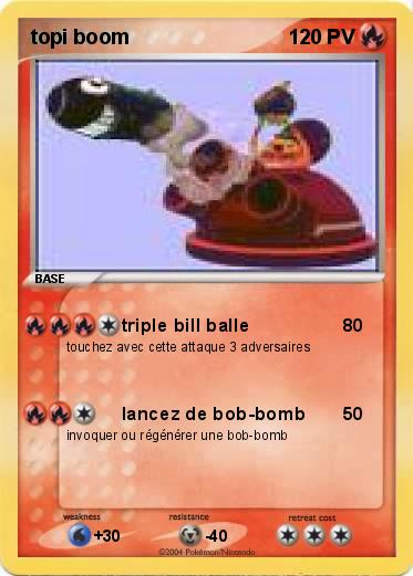 Pokemon topi boom