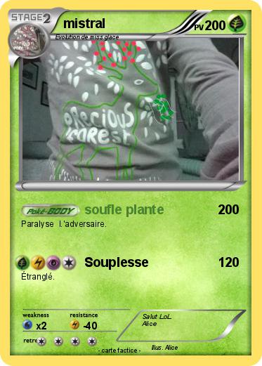 Pokemon mistral