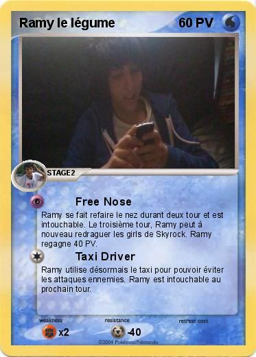 Pokemon Ramy le légume