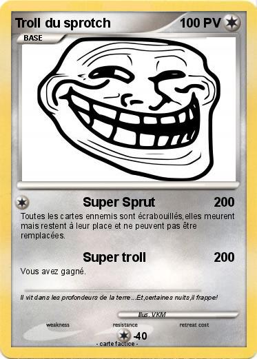 Pokemon Troll du sprotch