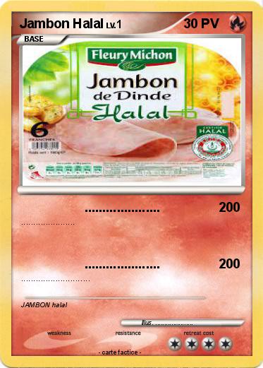 Pokemon Jambon Halal