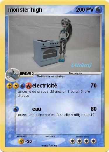 Pokemon monster high