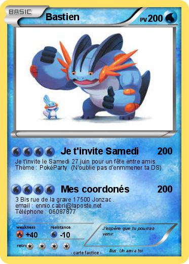 Pokemon Bastien