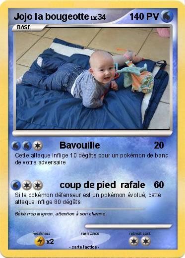 Pokemon Jojo la bougeotte