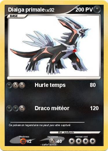 Pokemon Dialga primale