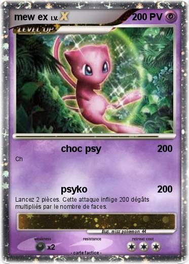 Pokemon mew ex