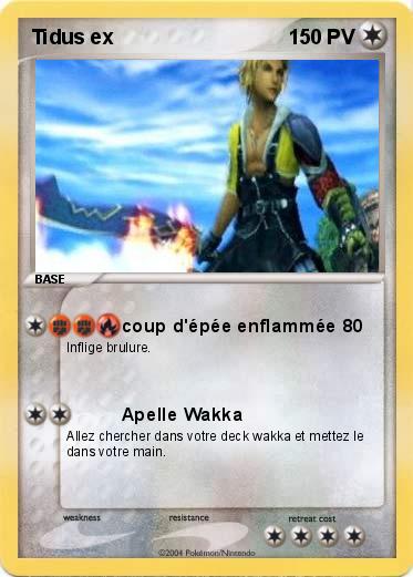 Pokemon Tidus ex