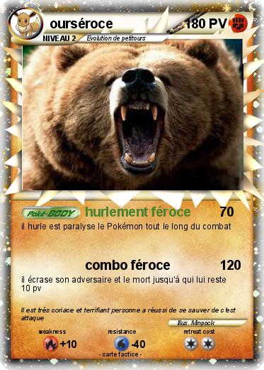 Pokemon ourséroce