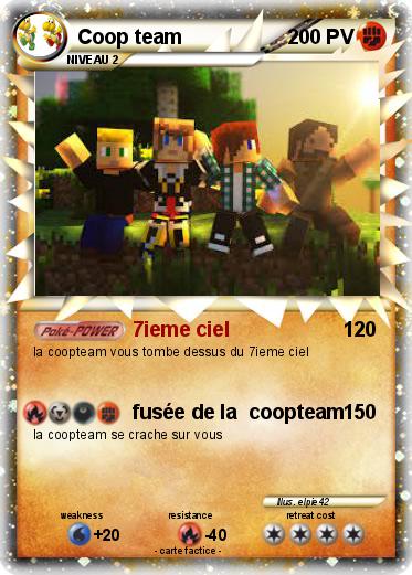 Pokemon Coop team