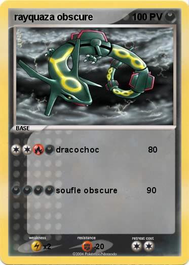 Pokemon rayquaza obscure