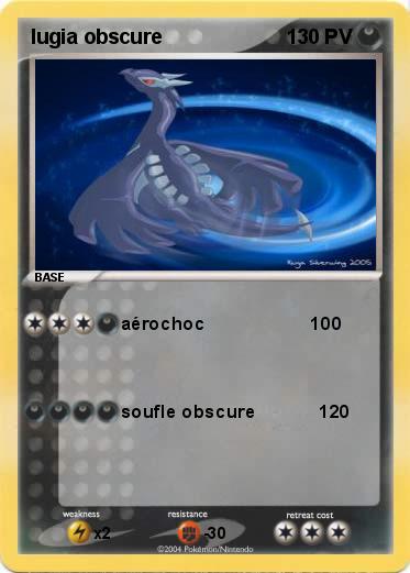 Pokemon lugia obscure