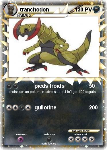 Pokemon tranchodon